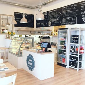 Interier at Happy Bean in Prague