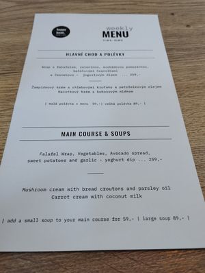  at Happy Bean in Prague