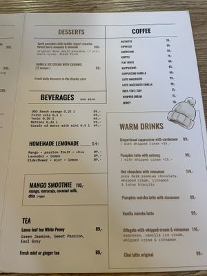 Drinks   at Happy Bean in Prague