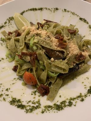 Pasta at Happy Bean in Prague