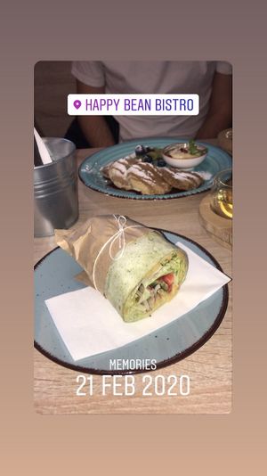 Nice food  at Happy Bean in Prague