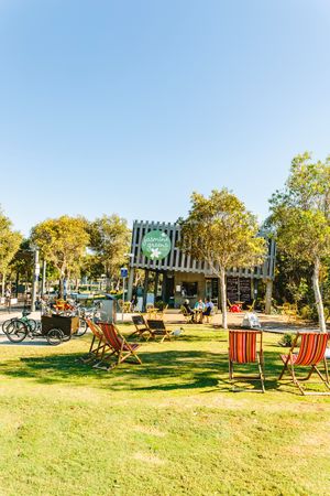 Take away kiosk in the park by the beach. at Jasmine Greens - Kiosk in Umina Beach