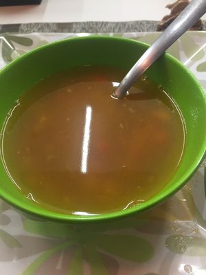 Soup of the day  at Kaban in Mexico City