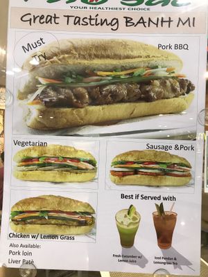 menu at Pho Bac Vietnamese in Makati