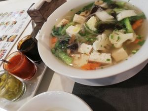 Vegetarian pho at Pho Bac Vietnamese in Makati