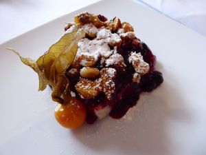 Mandelmilchreis at Zum Strandläufer in Ahrenshoop