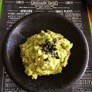 Ginger guacamole  at Avocado Grill in West Palm Beach
