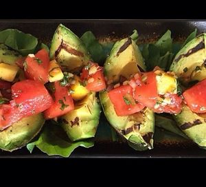 Grilled Avocado wedges at Avocado Grill in West Palm Beach