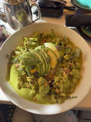 Cauliflower curry  at Avocado Grill in West Palm Beach