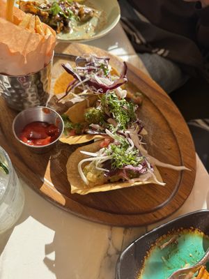 Cauli tacos   at Avocado Grill in West Palm Beach