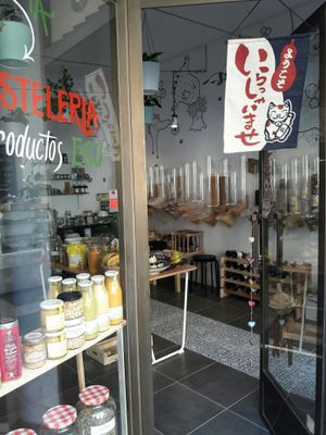 ecologic shop at Poc A Pots in Barcelona