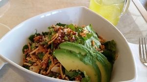 kale quinoa bowl at Tocaya Modern Mexican in Santa Monica