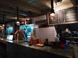 inside at Tocaya Modern Mexican in Santa Monica