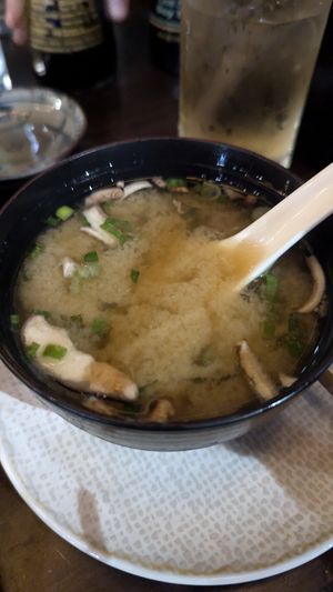 Miso Soup at Blue Sushi Sake Grill in Naperville
