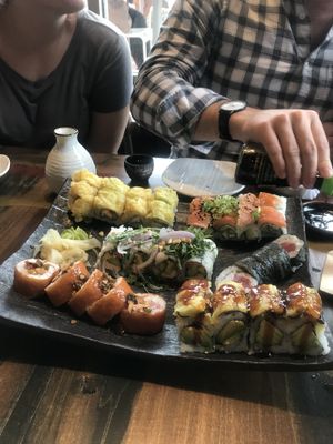 Finally some vegan sushi options besides avocado rolls! at Blue Sushi Sake Grill in Naperville