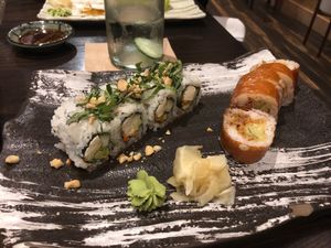 Thai Hippie and  Cowgirl  at Blue Sushi Sake Grill in Naperville