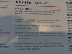 Menu 4 at Blue Sushi Sake Grill in Naperville