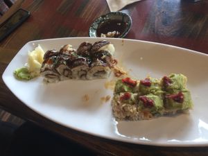 vegan sushi 1 at Blue Sushi Sake Grill in Naperville