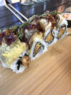 shitake vegan roll at Blue Sushi Sake Grill in Naperville