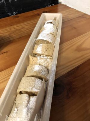 Yum!  at The Happy Pig Pancake Shop in Amsterdam