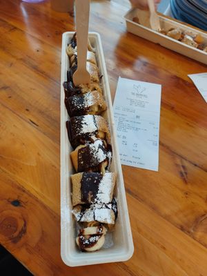  at The Happy Pig Pancake Shop in Amsterdam