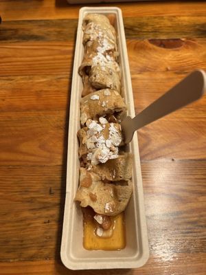   at The Happy Pig Pancake Shop in Amsterdam