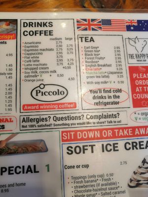  at The Happy Pig Pancake Shop in Amsterdam