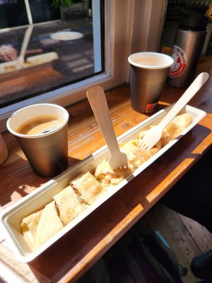  at The Happy Pig Pancake Shop in Amsterdam