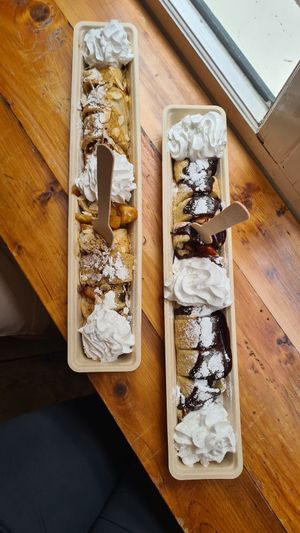  at The Happy Pig Pancake Shop in Amsterdam