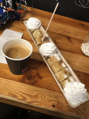   at The Happy Pig Pancake Shop in Amsterdam