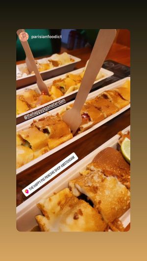  at The Happy Pig Pancake Shop in Amsterdam