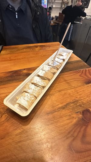   at The Happy Pig Pancake Shop in Amsterdam