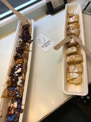 Delicious  at The Happy Pig Pancake Shop in Amsterdam