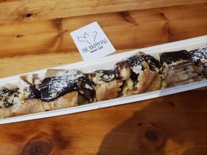 Vegan Sweetheart at The Happy Pig Pancake Shop in Amsterdam