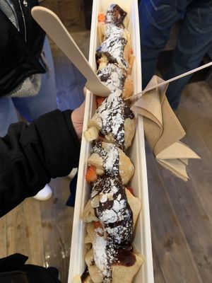 Great at The Happy Pig Pancake Shop in Amsterdam