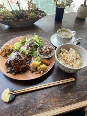 Vegan plate   at Hareya in Atsugi