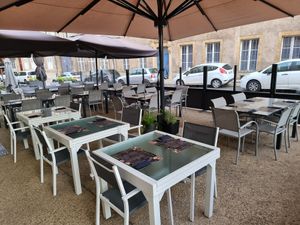 Front terrace at Au Coeur du Liban in Metz