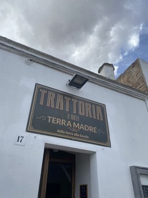   at Terra Madre in Alberobello