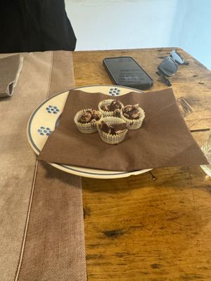 Dark Chocolate Coated Nuts at Terra Madre in Alberobello