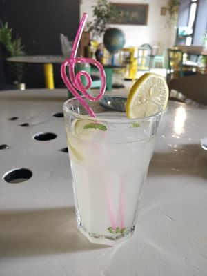 Lemonade at Vegan Port Pizza & Restaurant in Gdansk