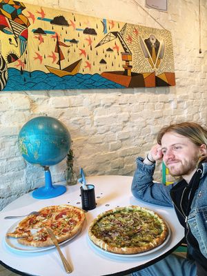   👍🏻 at Vegan Port Pizza & Restaurant in Gdansk