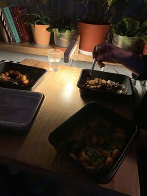 Gnocchi takeout. Sooo good!  at Vegan Port Pizza & Restaurant in Gdansk