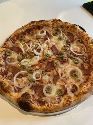 Pizza #4 at Vegan Port Pizza & Restaurant in Gdansk