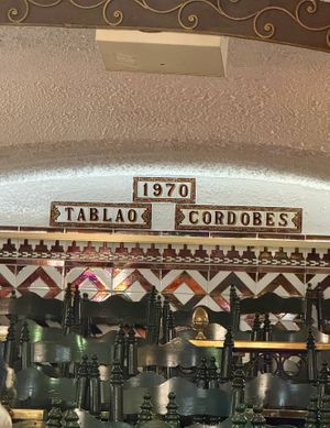 Atmosphere at Tablao Flamenco Cordobes in Barcelona