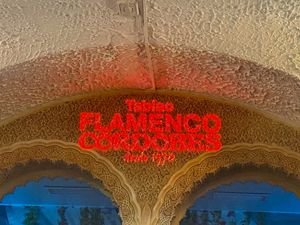 Atmosphere at Tablao Flamenco Cordobes in Barcelona
