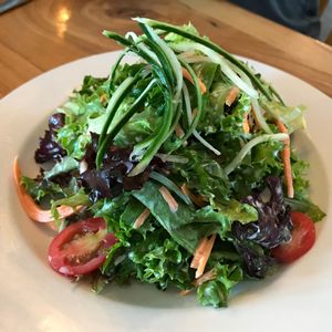 greens  at Harborside Tavern in Boothbay Harbor