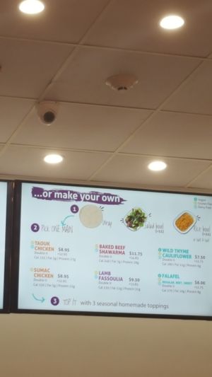 menu (part 3) at Semsom Eatery in New York City