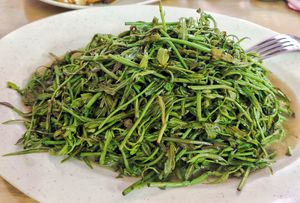 Best ever young billin, very good, highly recommend at CGS Vegetarian Cafe in Miri