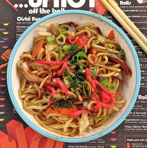 Vegan noodles at YO! Sushi in Dartford