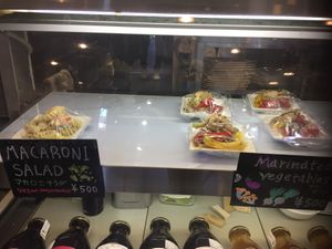 Today’s selections  at Vegetarian Beast in Tokyo